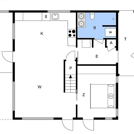 Casa de Férias 20513-samso-strandlykken-3 *
